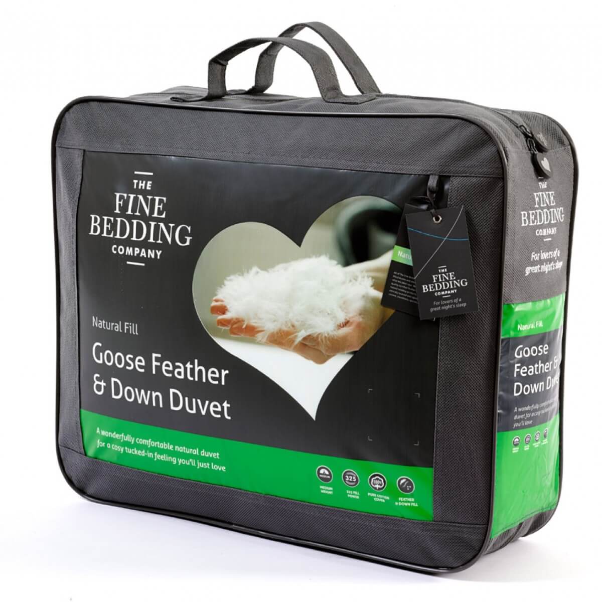 Goose Feather & Down Duvet - The Fine Bedding Company