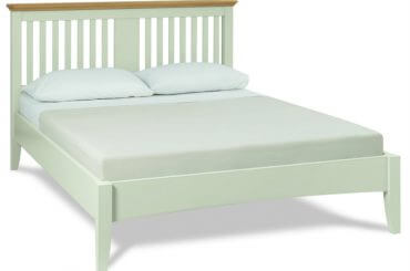 Hampstead Bedstead Soft Grey and Oak