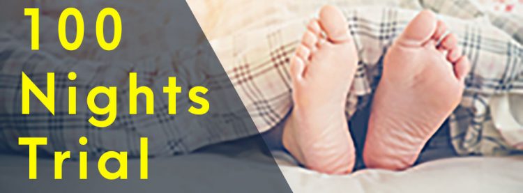 100 nights mattress trial