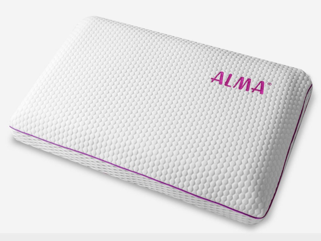 The Alma Haven gel-infused memory foam pillow is perfect for side sleepers.