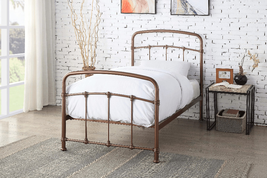 Mostyn Bed Frame in Rose