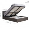 Berlin Ottoman 135cm Double Grey