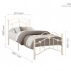 Canterbury 90cm Single Cream