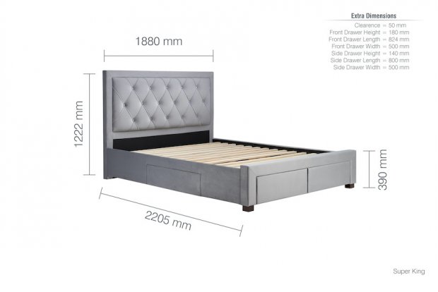 Woodbury 180cm Super King copy