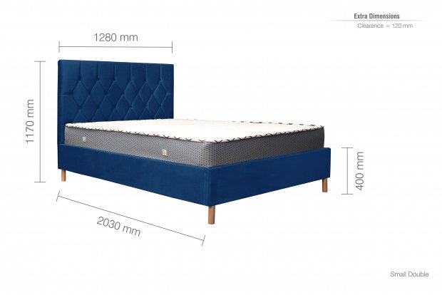 Loxley_Small_Double_Bed_Blue
