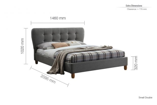 Stockholm 120cm Small Double