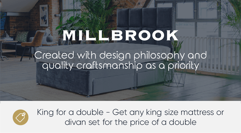 Millbrook Beds, Mattresses and headboards Prestige Beds