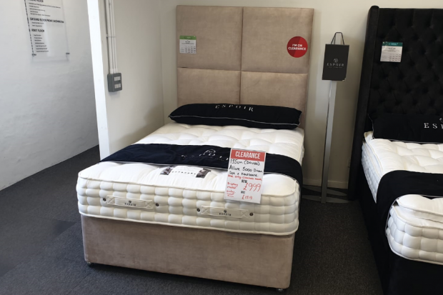 Clearance Espoir Allure 5000 Package Deal Double Prestige Beds