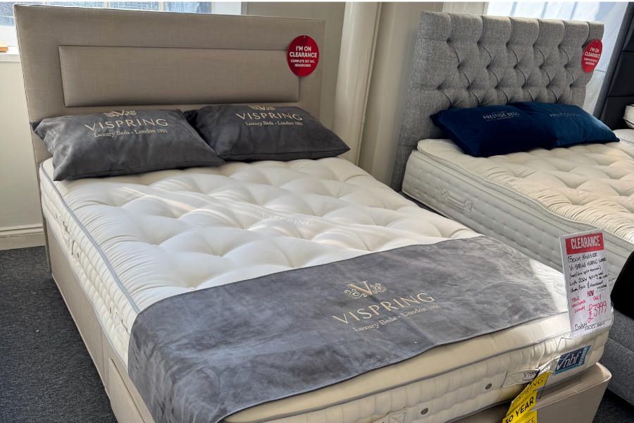[CLEARANCE] Vispring Herald Superb Package Deal (King Size)