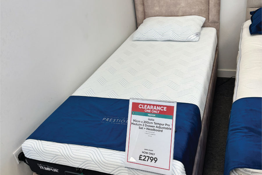 [CLEARANCE] Tempur Pro Adjustable Package Deal (Single)