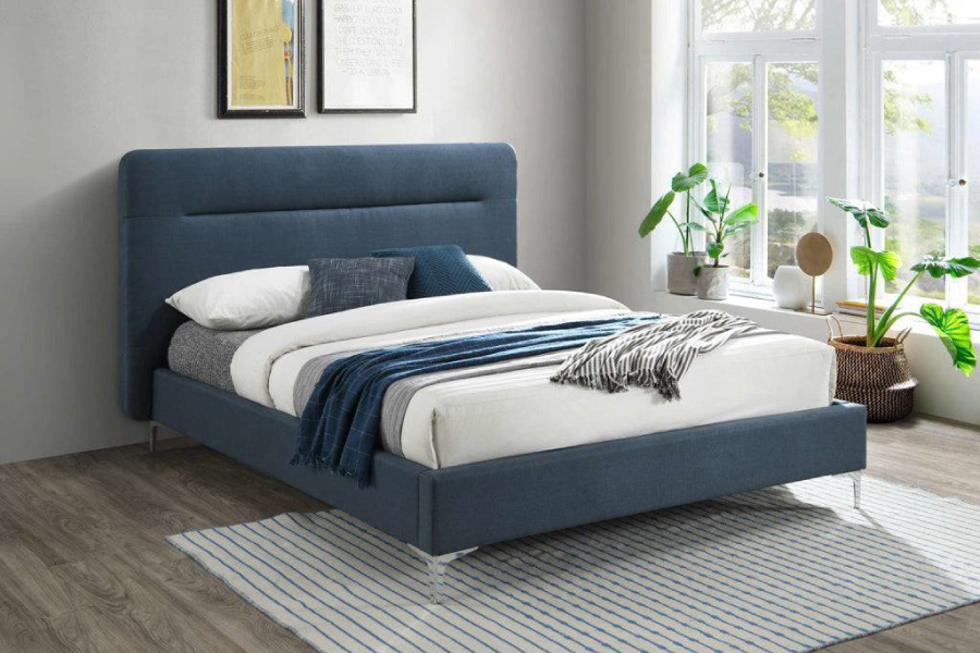 Birlea Finn Bed in Blue Steel