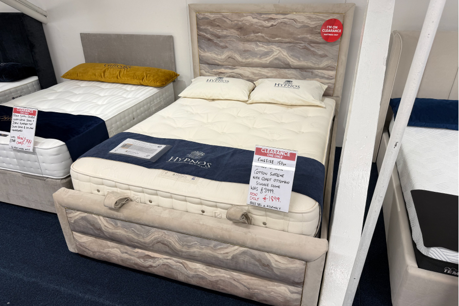 [CLEARANCE] Hypnos Natural Cotton Supreme Package Deal (150cm King)