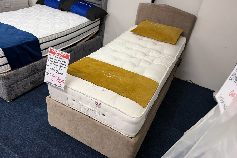 [CLEARANCE] Millbrook Cotton Adjustable Package Deal (90cm Single)