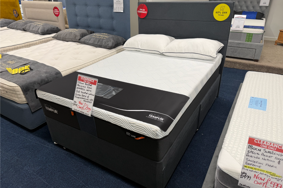 [CLEARANCE] Tempur Pro Luxe Package Deal