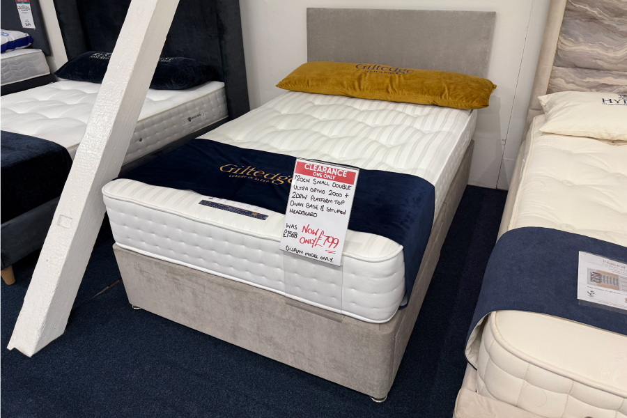 [CLEARANCE] Gilt Edge Ultra Ortho Package Deal(120cm Small Double)