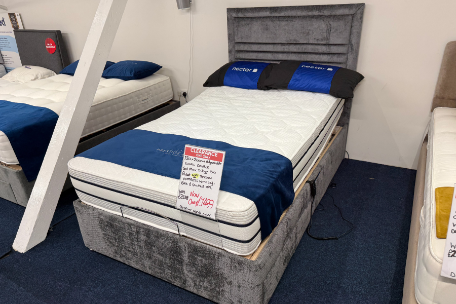 [CLEARANCE] Gel Flex Adjustable Package Deal (120cm S Double)